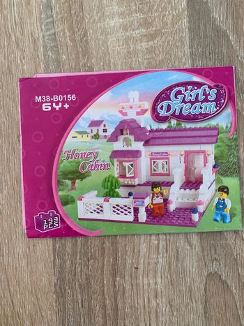 Notice Lego Briques de construction Girls Dream M-38 B-0156 Honey Cabine
