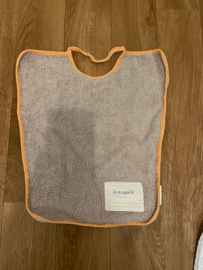 Lot de 2 bavoirs éponges bébé - photo numéro 2