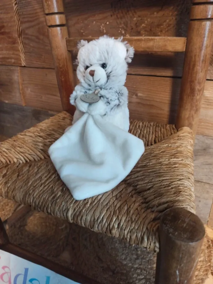 Doudou ours flocon Baby nat tbe - photo numéro 4