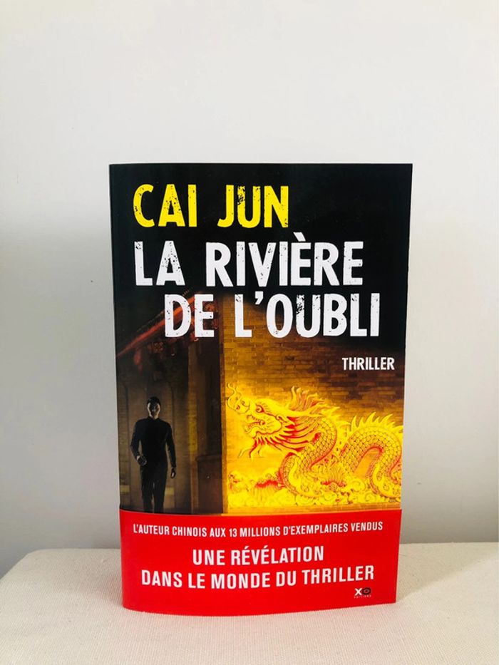 Livre thriller la rivière de l’oubli Cai Jun NEUF - photo numéro 5