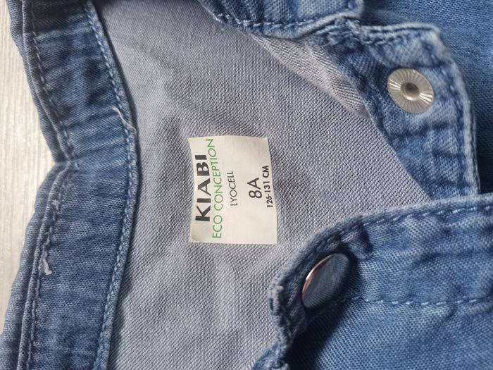 Robe en jean légère 8 ans kiabi - photo numéro 3