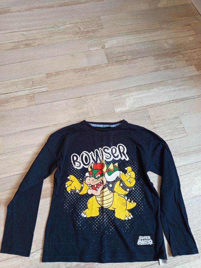 T shirt m longues Super Mario
