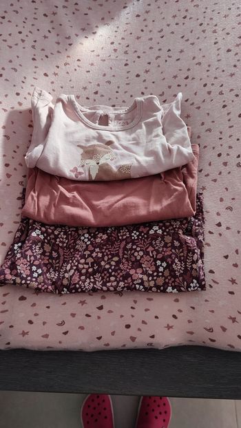 Lot de 3 T-shirt manche longue C&A