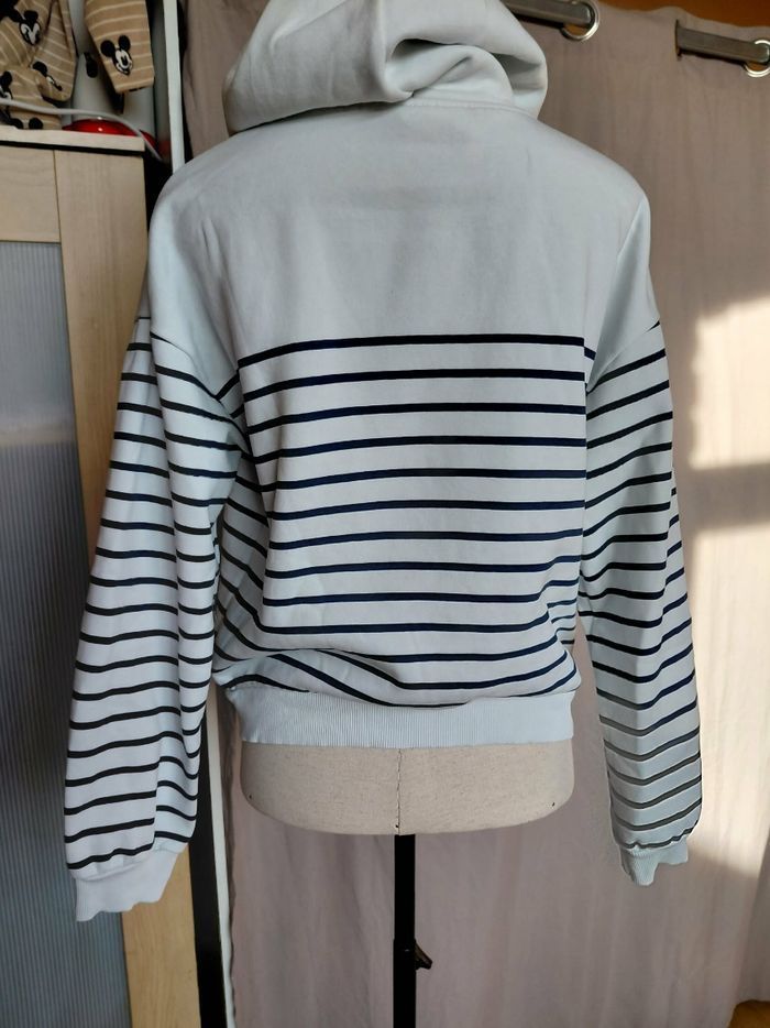 Très joli sweat à capuche femme T L - photo numéro 4