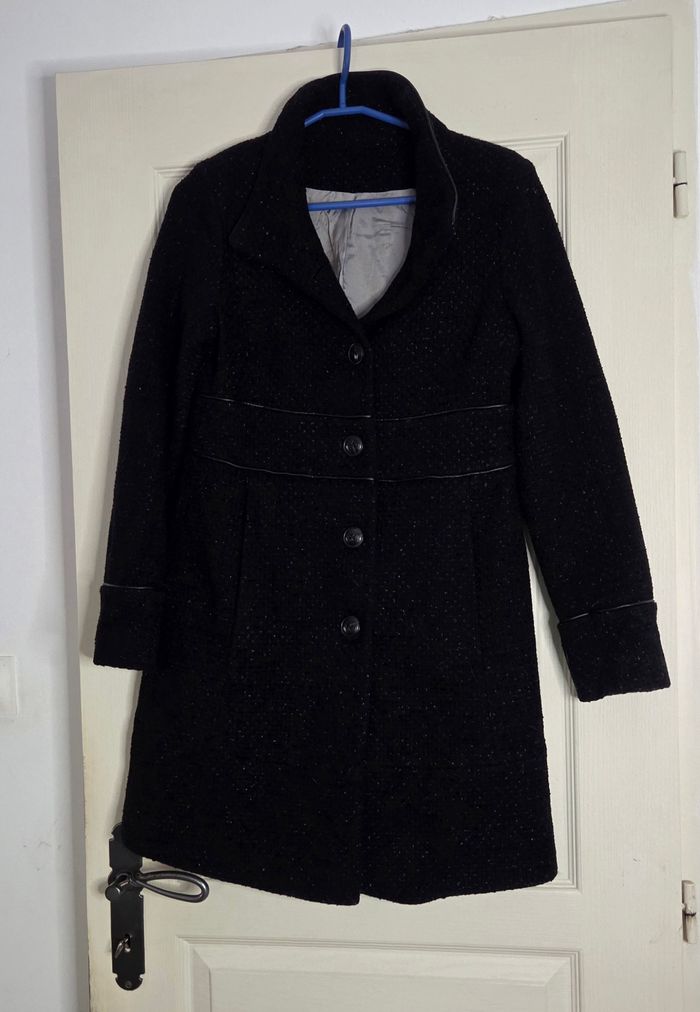 Manteau Lener Cordier laine – coupe cintrée élégante – fabrication française – taille 38 - photo numéro 8