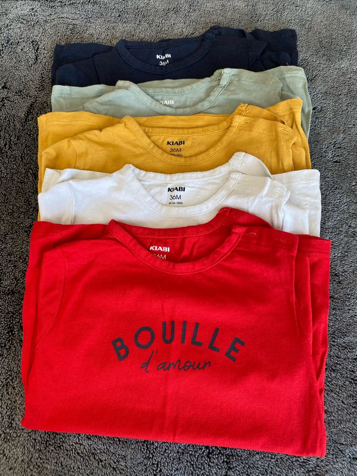 Lot tee-shirts garçon
