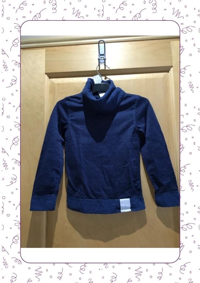 T-shirt col roulé wedze marine