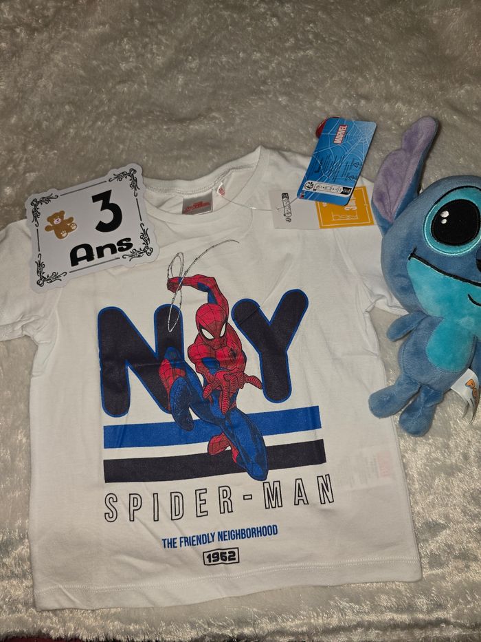 T-shirt Spiderman 3ans