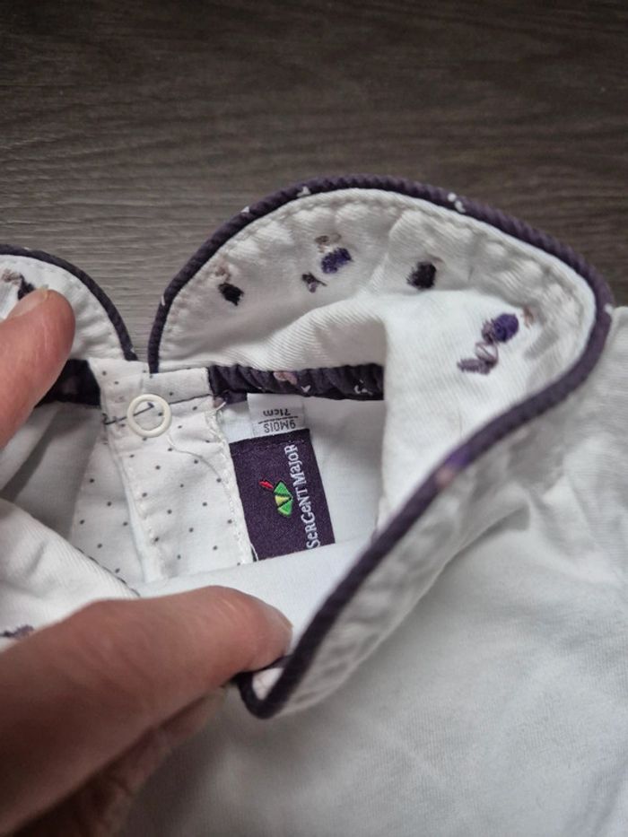 Lot de 4 t-shirts manches longues 9 mois - photo numéro 6