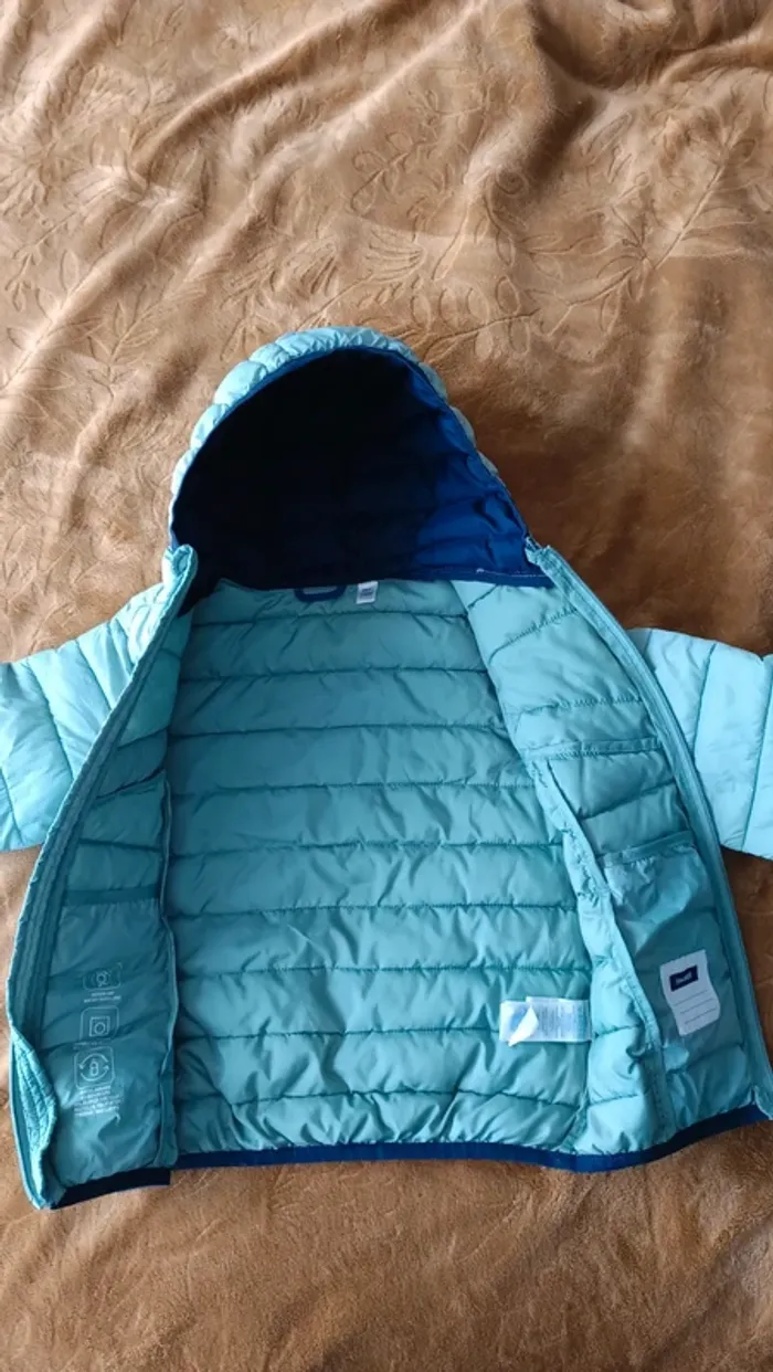 Manteau léger okaidi 6 ans bleu - photo numéro 5