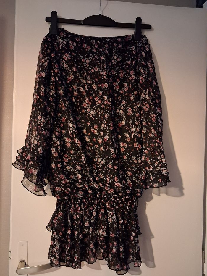 Tunique à fleurs doublée - photo numéro 2