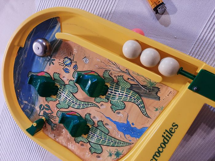 Jeu d’adresse vintage Les trois petits crocodiles – éveil et motricité - photo numéro 6