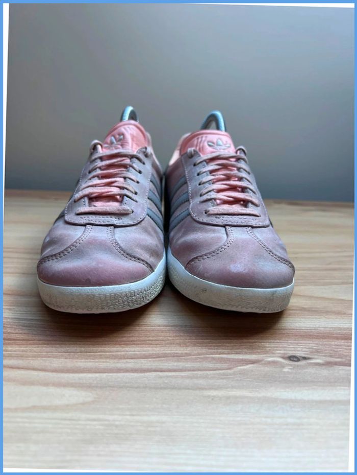 Adidas Gazelle Rose Suède – Pointure 37 1/3 Femme - photo numéro 7