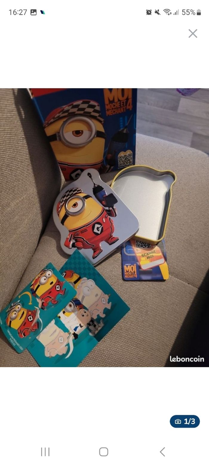 Boîte métallique Moi Moche et Méchant 4