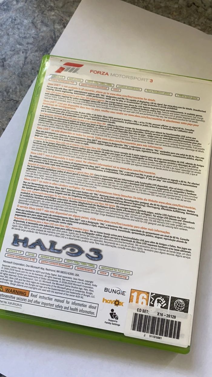 forza + halo xbox 360 - photo numéro 3