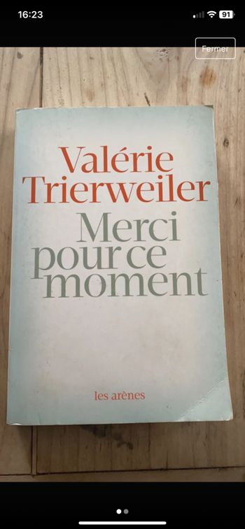 Merci pour ce moment