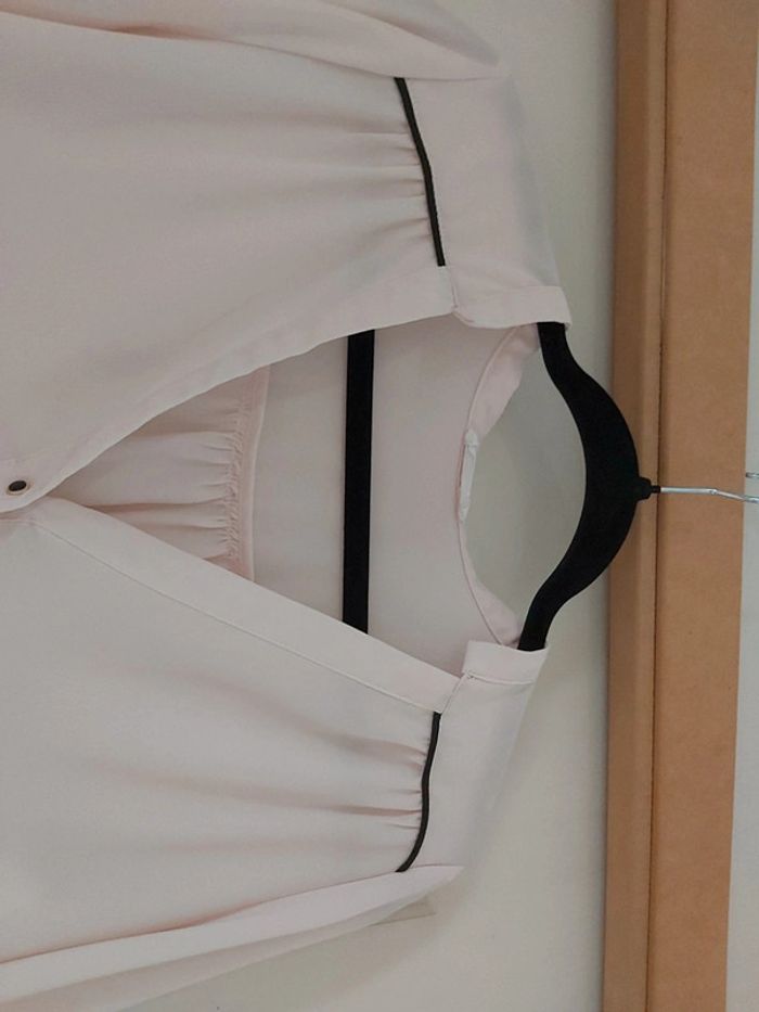 Blouse rose pâle cache-cache - photo numéro 3