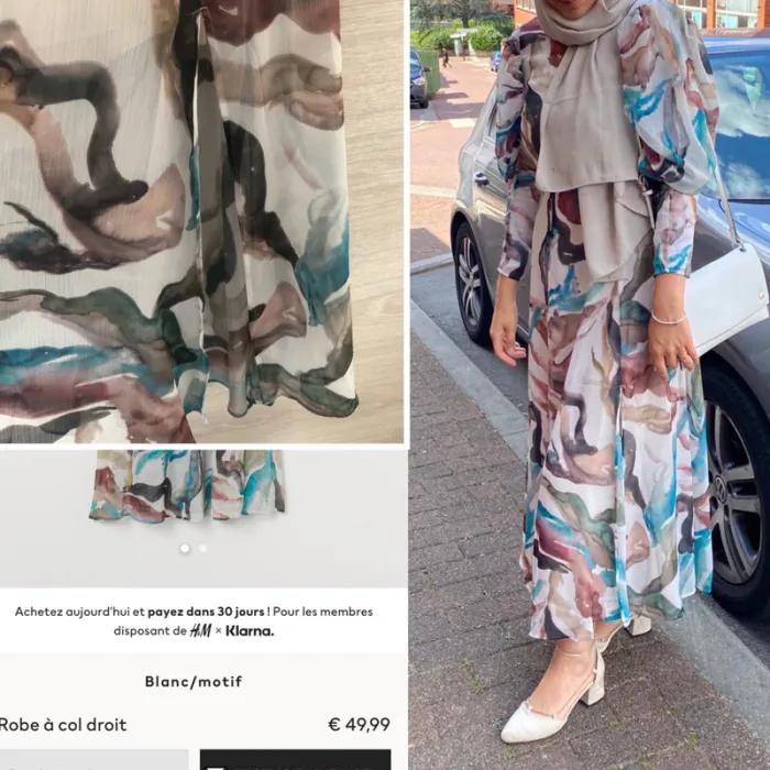 Robe longue à motif - photo numéro 7