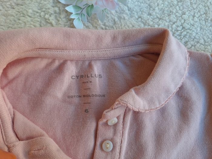 Polo rose cyrillus - photo numéro 2