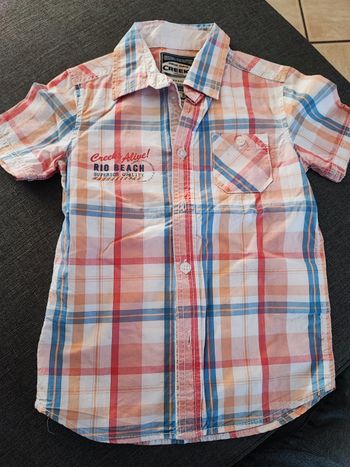 Chemise manches courtes 