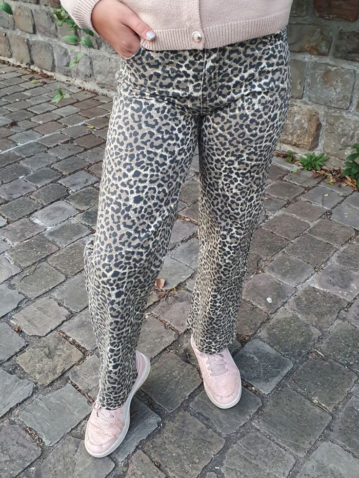 Jean large Québec léopard Taille 8 ans - photo numéro 2