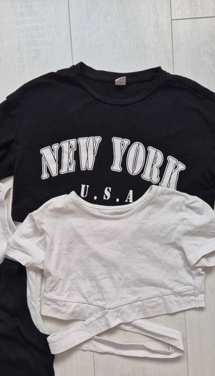 Lot de 7 t-shirts été fille 10 ans - photo numéro 6