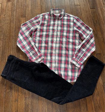 Chemise et pantalon velours pailletté Monoprix 14 ans