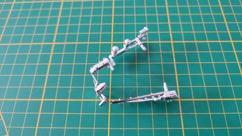 Partie moteur pièce détachée miniature Bburago burago Jaguar SS100 1937 1/18 1/18e 1/18ème #D57