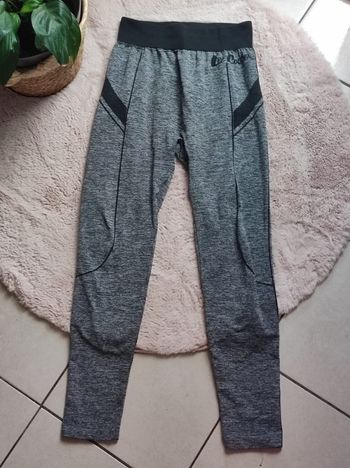 Legging gris noire taille L XL