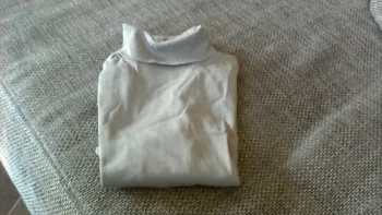 tee shirt col roulé ML garçon taille 8 ans