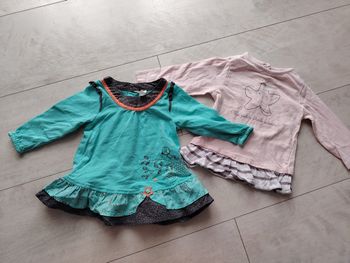 Lot de 2 tuniques 6 mois
