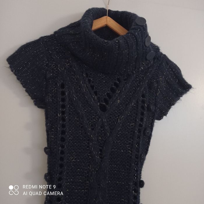 Robe-pull marine t34/36 - photo numéro 2