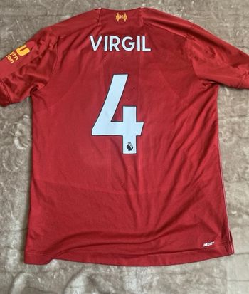 Maillot van dijk Liverpool 