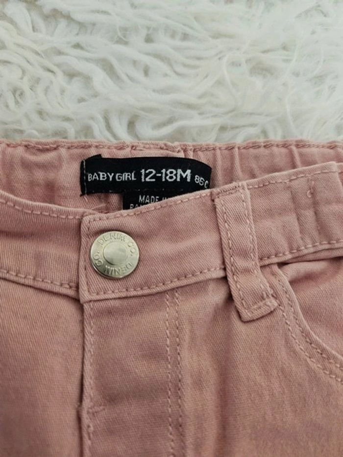Pantalon rose pâle taille 86 cm - photo numéro 4