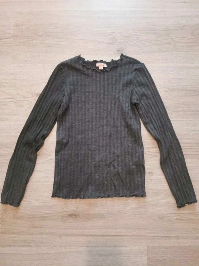 T-shirt manche longue marque Du Pareil au Même Dpam taille 8 ans