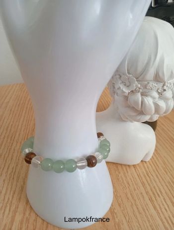Cadeau Bracelet en pierres naturelles contre la dépression  18cm