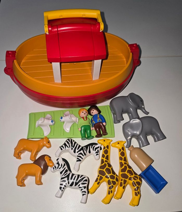 123 playmobil arche de noe 6775 complète - photo numéro 2