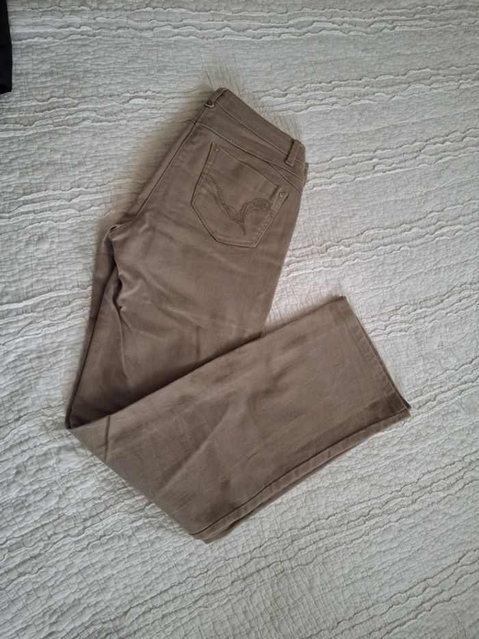 Breal jean marron taille 38 - photo numéro 3