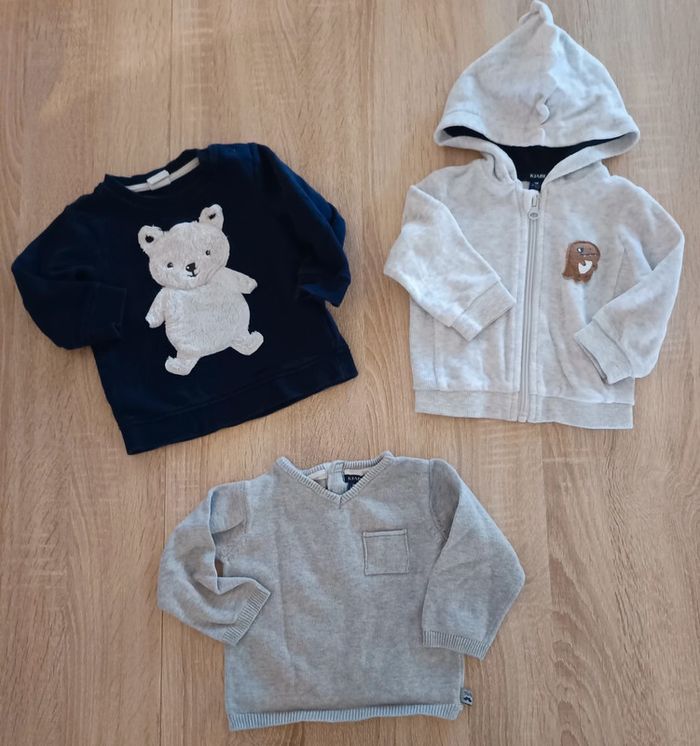 Lot Gilets 9 mois