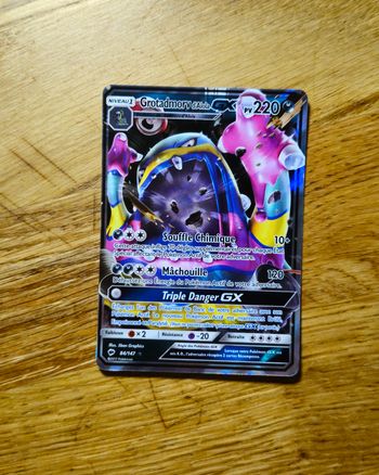 Carte pokemon Grotademorv d’alola GX   84/147