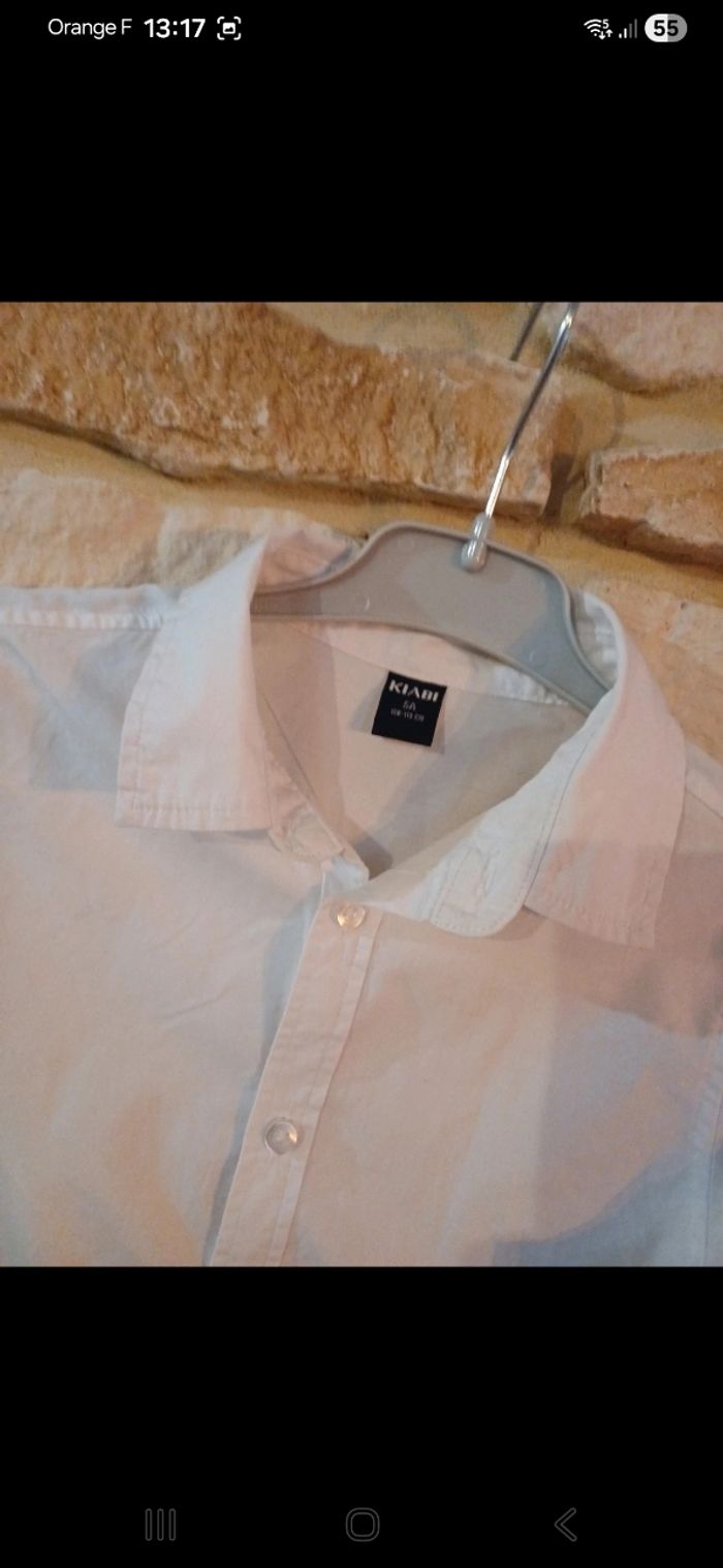Chemise garçon taille 5 ans - photo numéro 2