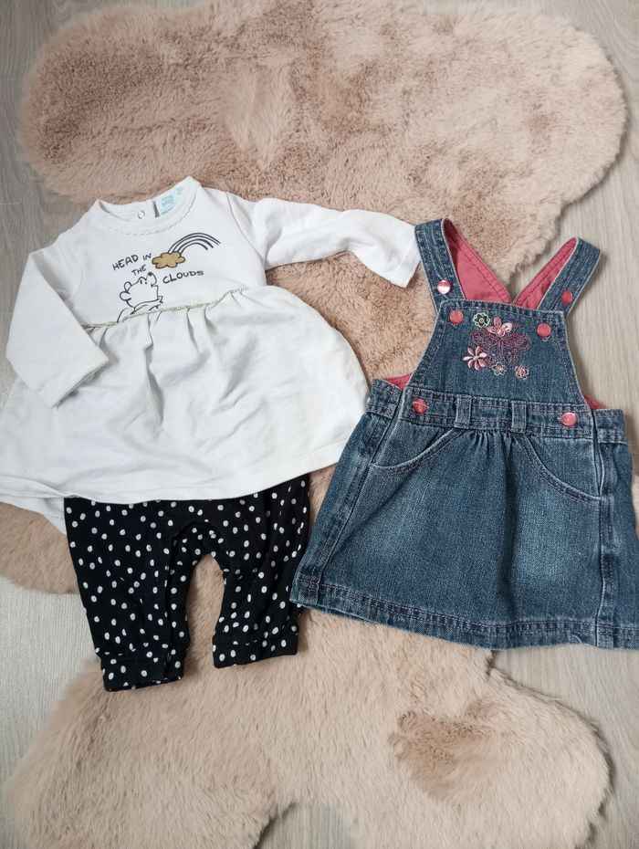 Lot vêtements fille - 3 mois - photo numéro 3
