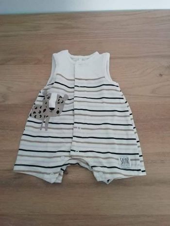 Combishort garçon naissance