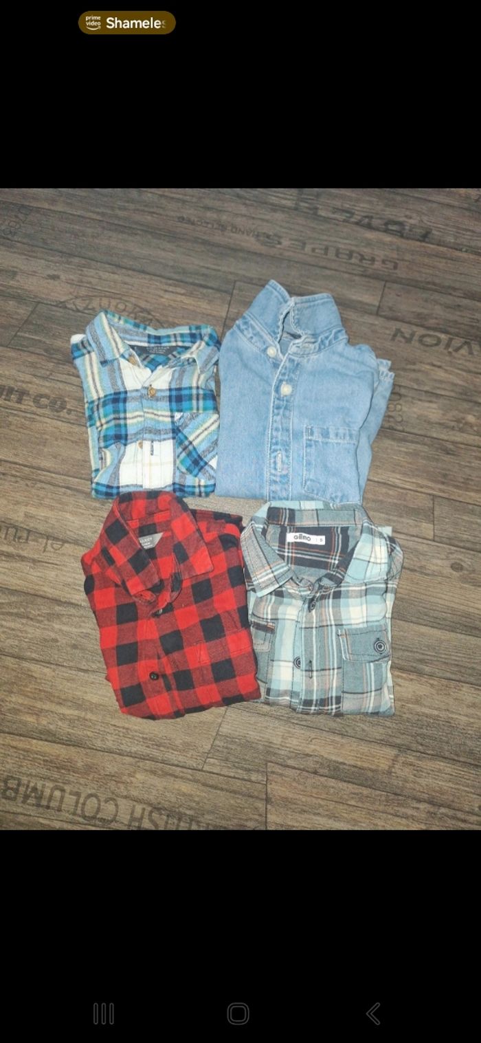 Lot chemises