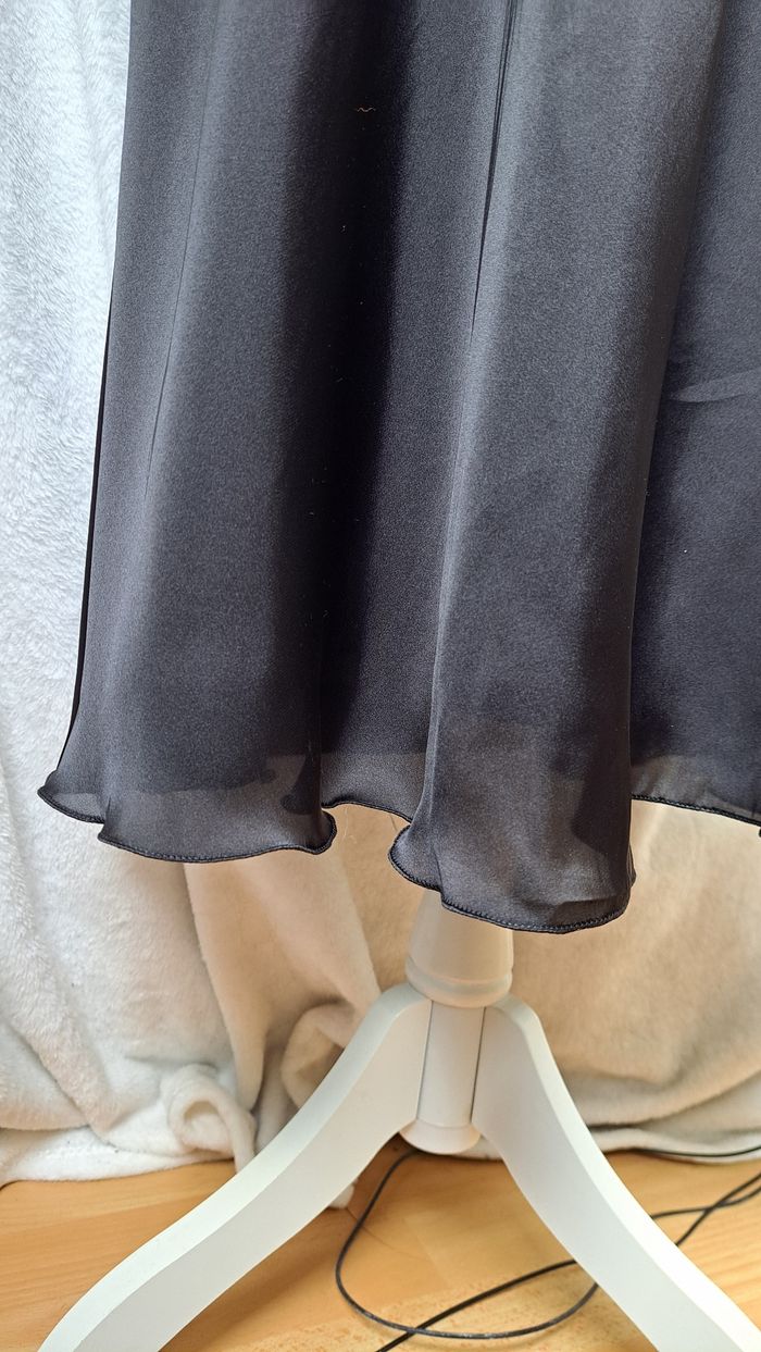 Robe soirée ou cérémonie taille 50 noir perle jujube et Christine - photo numéro 4