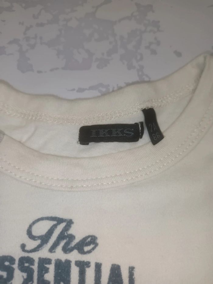 Lot 6 t-shirts Garçon 2ans Manches longues Très bon état Ikks - photo numéro 7