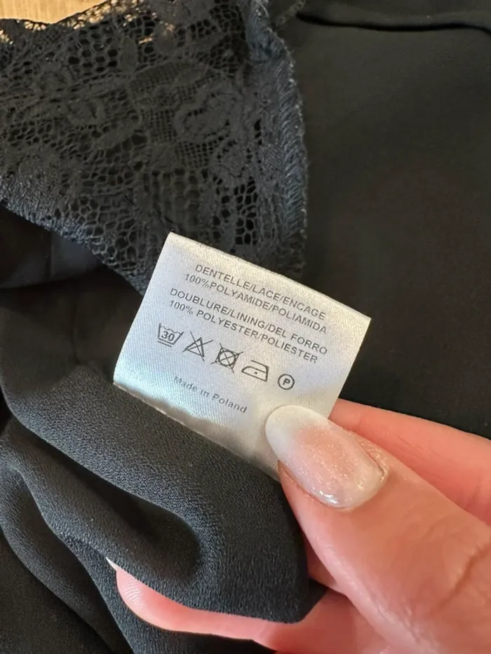 Robe Sandro noire taille 36 - photo numéro 7