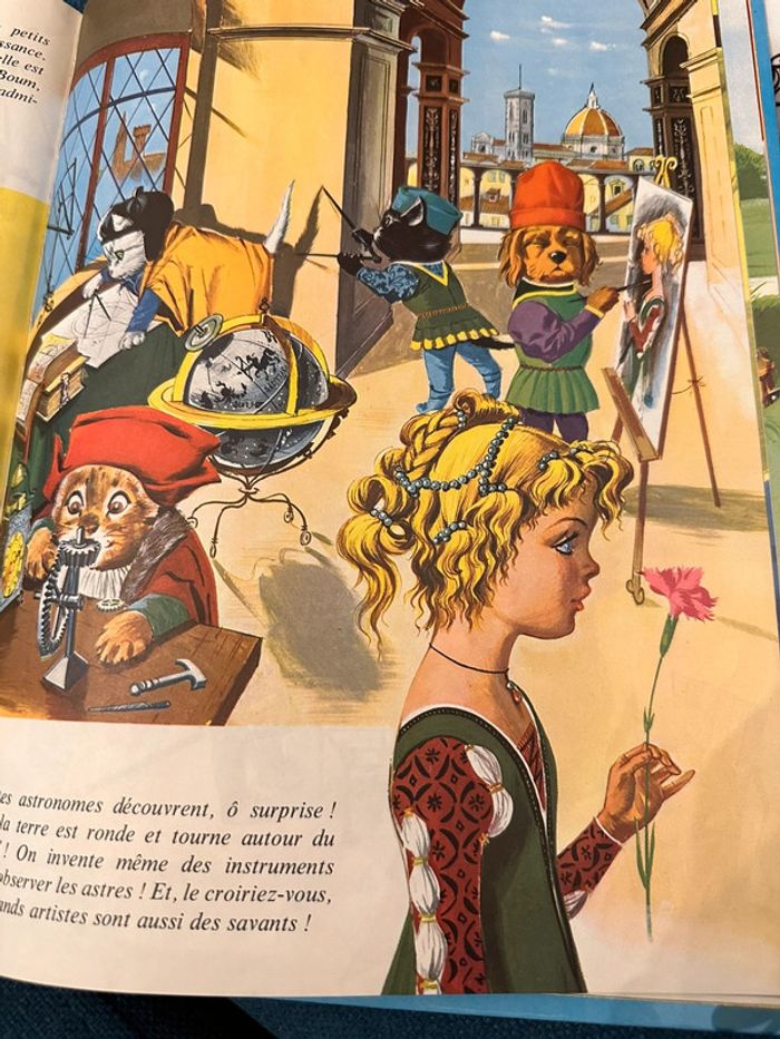 1967 Livre ancien Grands albums Hachette Caroline à travers les âges vintage ancien - photo numéro 6