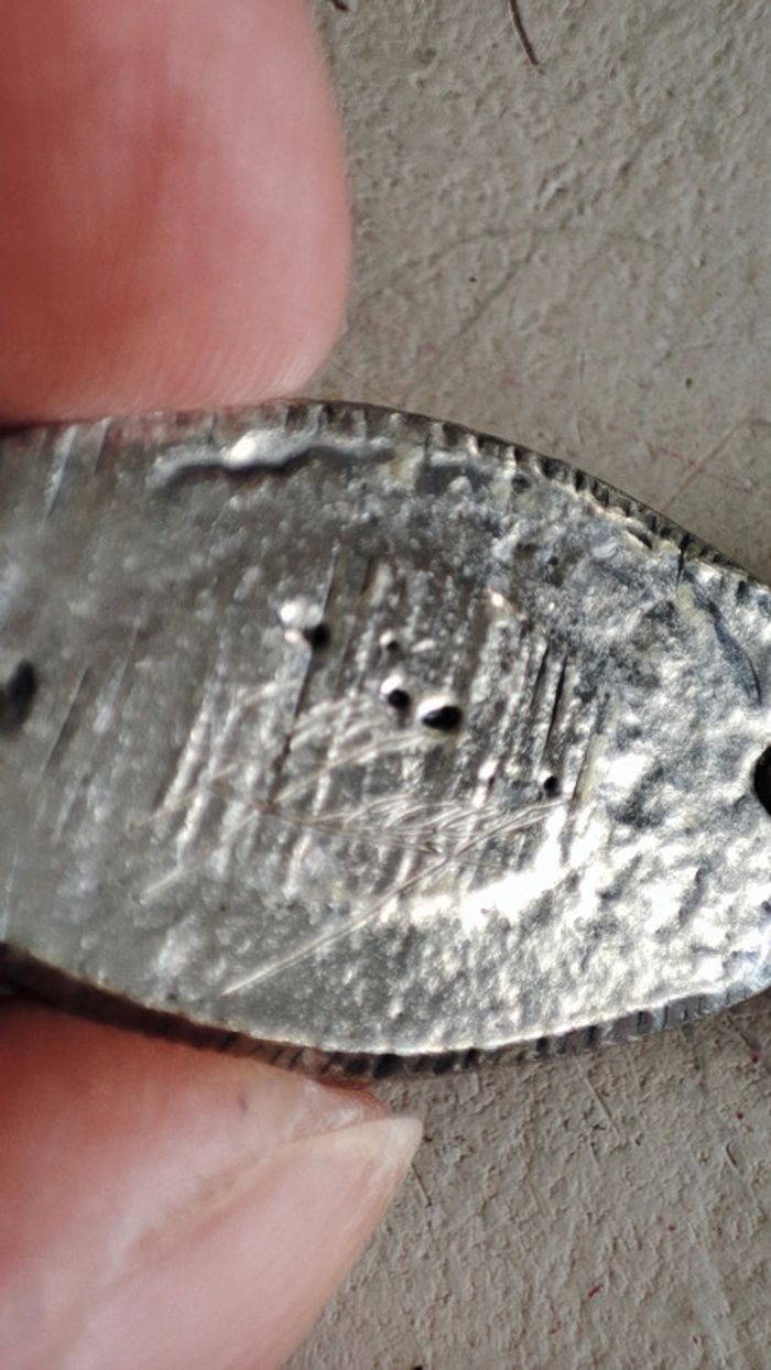 Parure bracelet boucles d'oreilles bleues alu - photo numéro 13