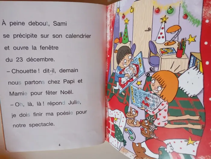 Sami et Julie : la veillée de Noël - fin CP - photo numéro 4